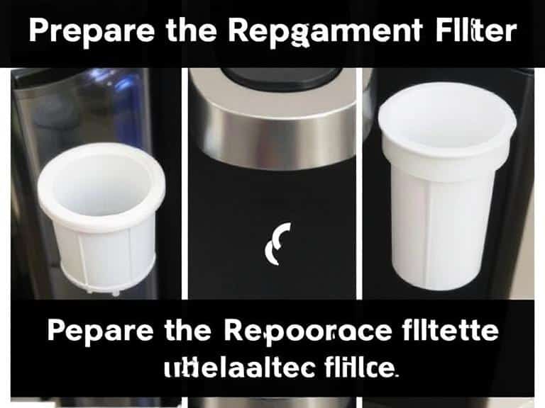 Prepare the Replacement Filter to Replacement Keurig Water Filter