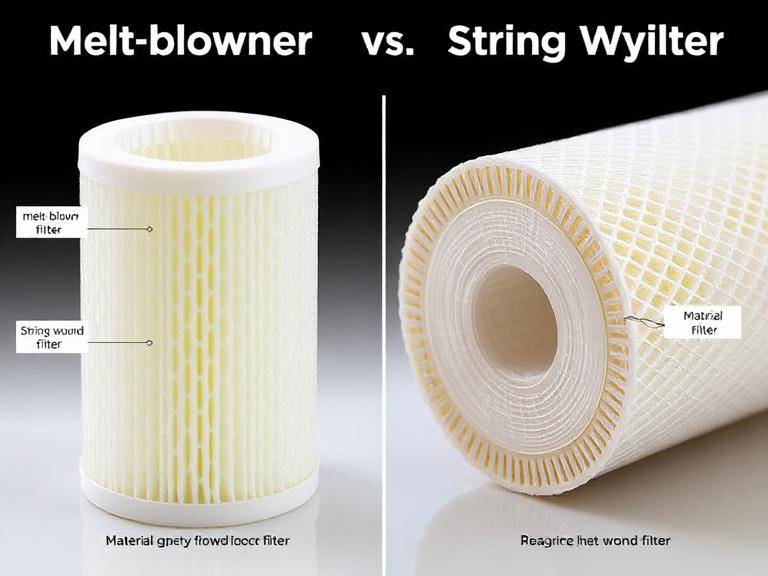 Melt Blown Filter vs String Wound