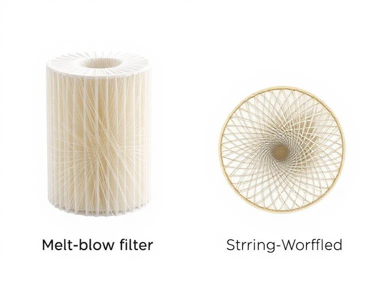 Structural Analysis: Melt Blown Filter vs String Wound