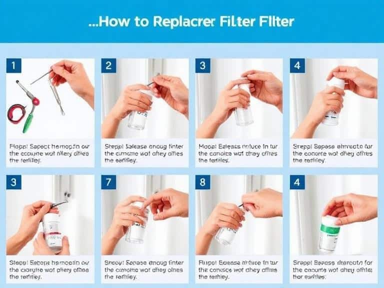 8 Steps of nuvo filter replacement