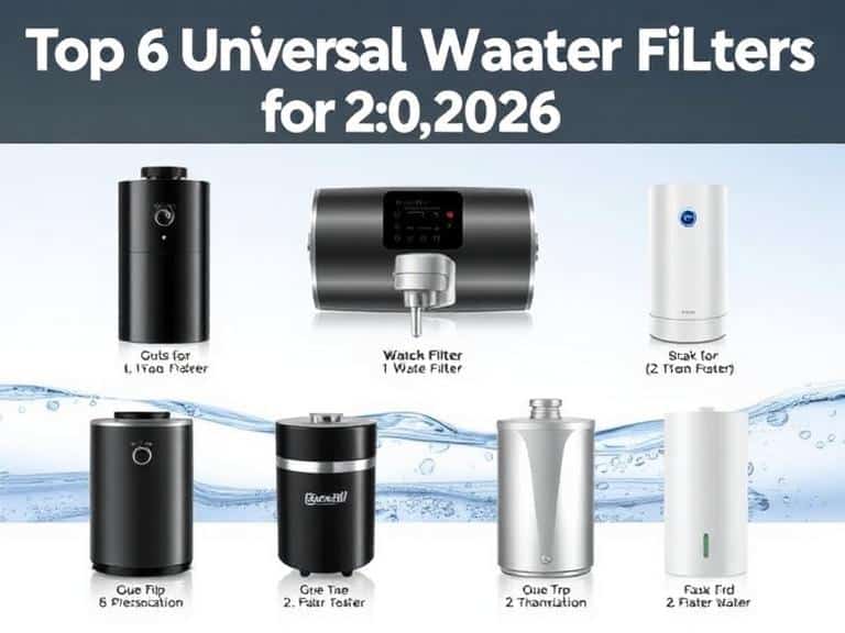 The Top 6 Universal Water Filter for Refrigerator Systems in 2026